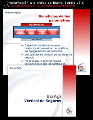 Presentación a en powerpoint de BizAgi Studio 8.6 // BizAgi Studio 8.6 powerpoint presentation