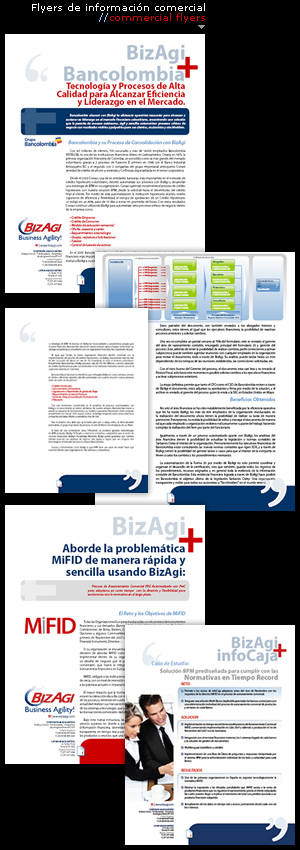 flyers de información comercial | commercial flyers