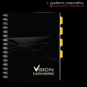 cuaderno corporative//corporate notebook