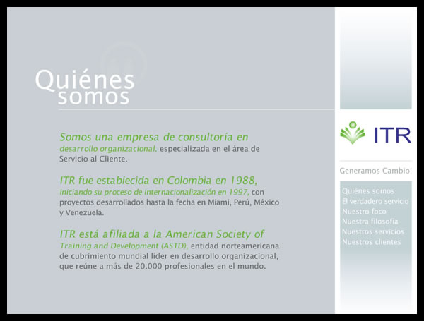 Brochure Digital de servicios // Digital brochure