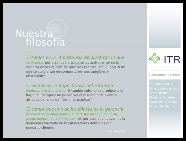 Brochure Digital de servicios // Digital brochure