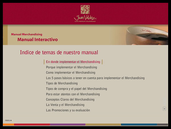 Presentación de plan de mercadeo de la marca // Brand Merchandising plan presentation