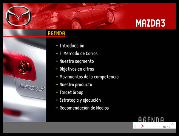 Lanzamiento comercial del Modelo Mazda 3 a periodistas // Mazda 3's commercial launch to mass media