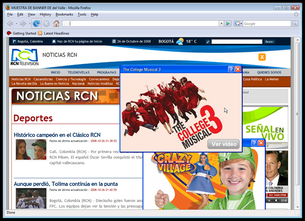 Publicidad digital para jugos delValle