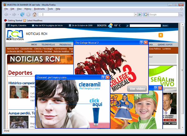 Publicidad digital para jugos delValle