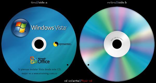 volante cd//cd flyer