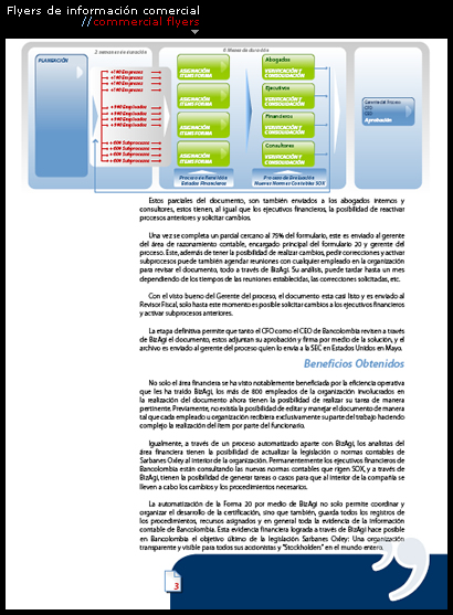 Flyer comercial | Commercial Flyer