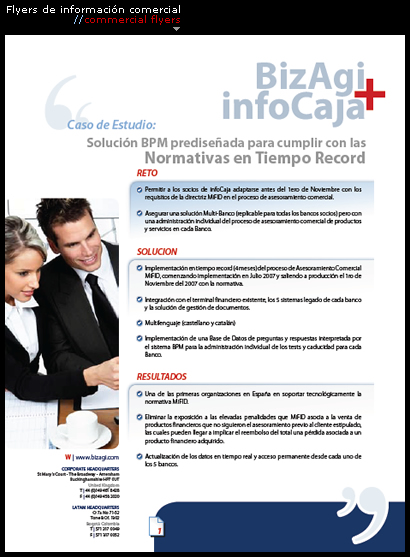 Flyer comercial | Commercial Flyer