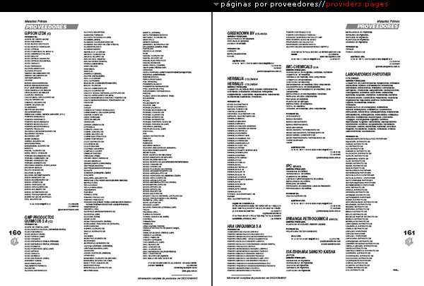 directorio de proveedores//providers directory