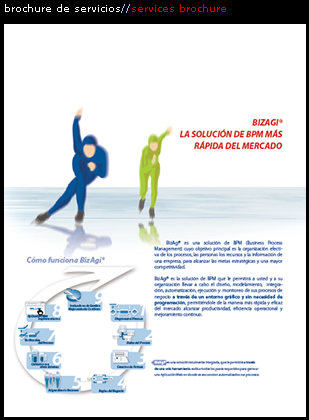 brochure BizAgi [ página interna // inner page ]