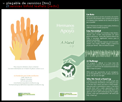 tiro del plegable // folding's recto
