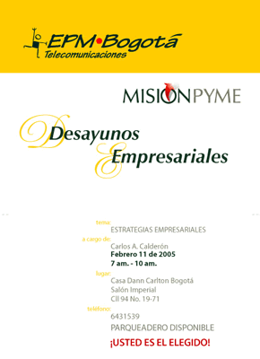 invitación desayuno de negocios//business breakfast invitation