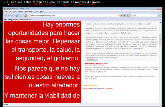 Ecoeficiencia - Web site corporativo//Ecoeficiencia's corporate web site