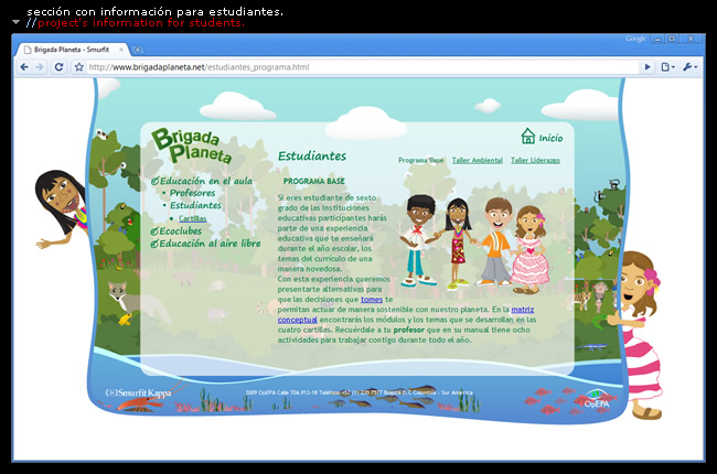 información para estudiantes//project's information for students