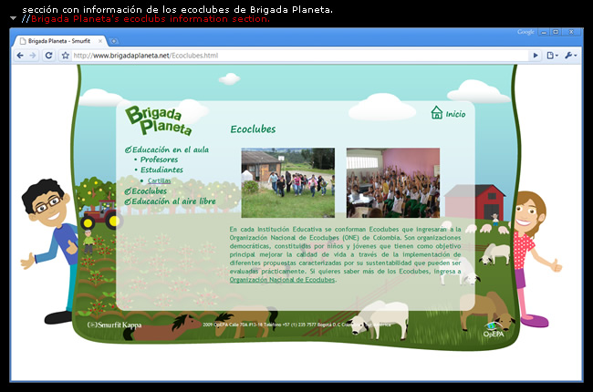 información de los ecoclubes//ecoclubs information